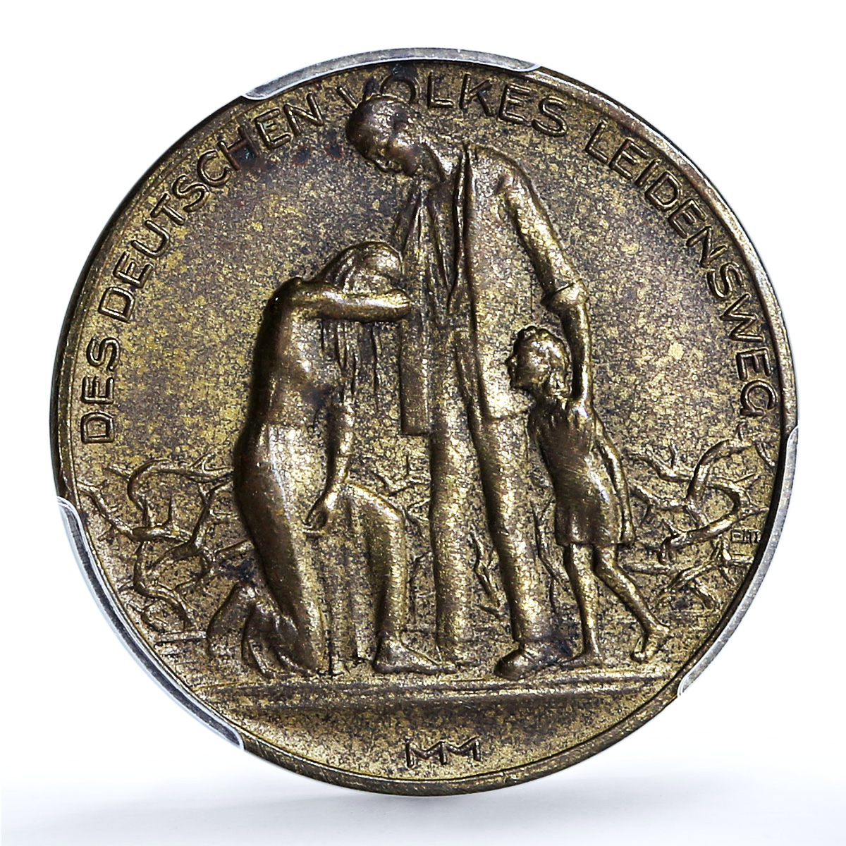 Germany Weimar Inflation 1 December MS 63 PCGS bronze medal 1923 Germany Weimar Inflation 1 December MS 63 PCGS bronze medal 1923