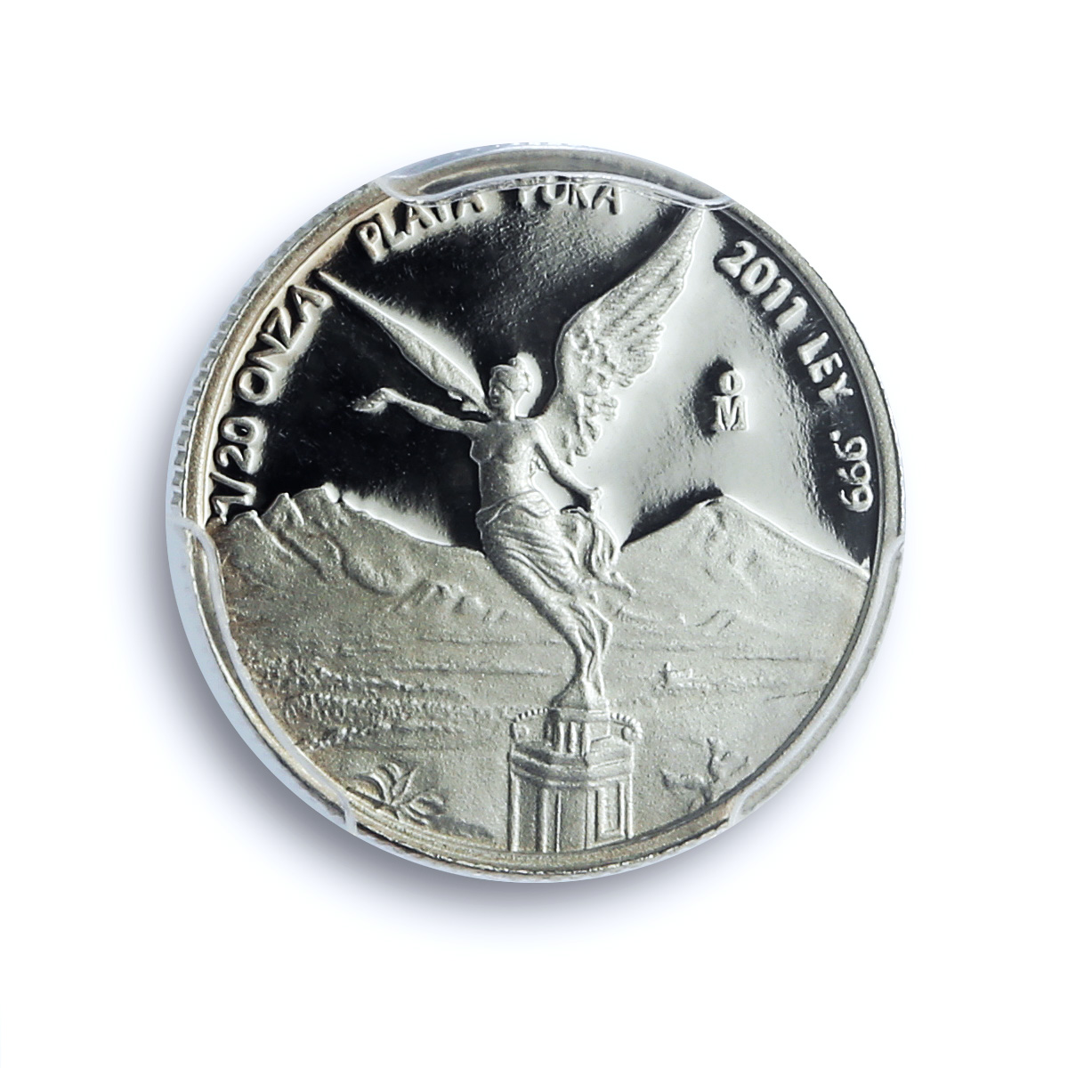 Mexico 1/20 onza Libertad Angel Independence KM-609 PR 69 PCGS silver coin 2011 Mexico 1/20 onza Libertad Angel Independence KM-609 PR 69 PCGS silver coin 2011