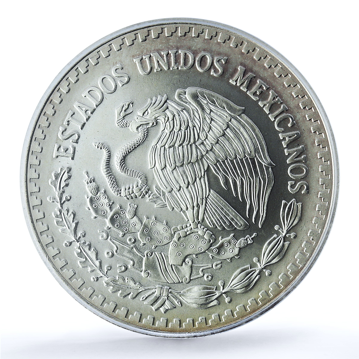 Mexico 1 onza Libertad Angel of Independence KM-613 MS 67 PCGS silver coin 1996 Mexico 1 onza Libertad Angel of Independence KM-613 MS 67 PCGS silver coin 1996