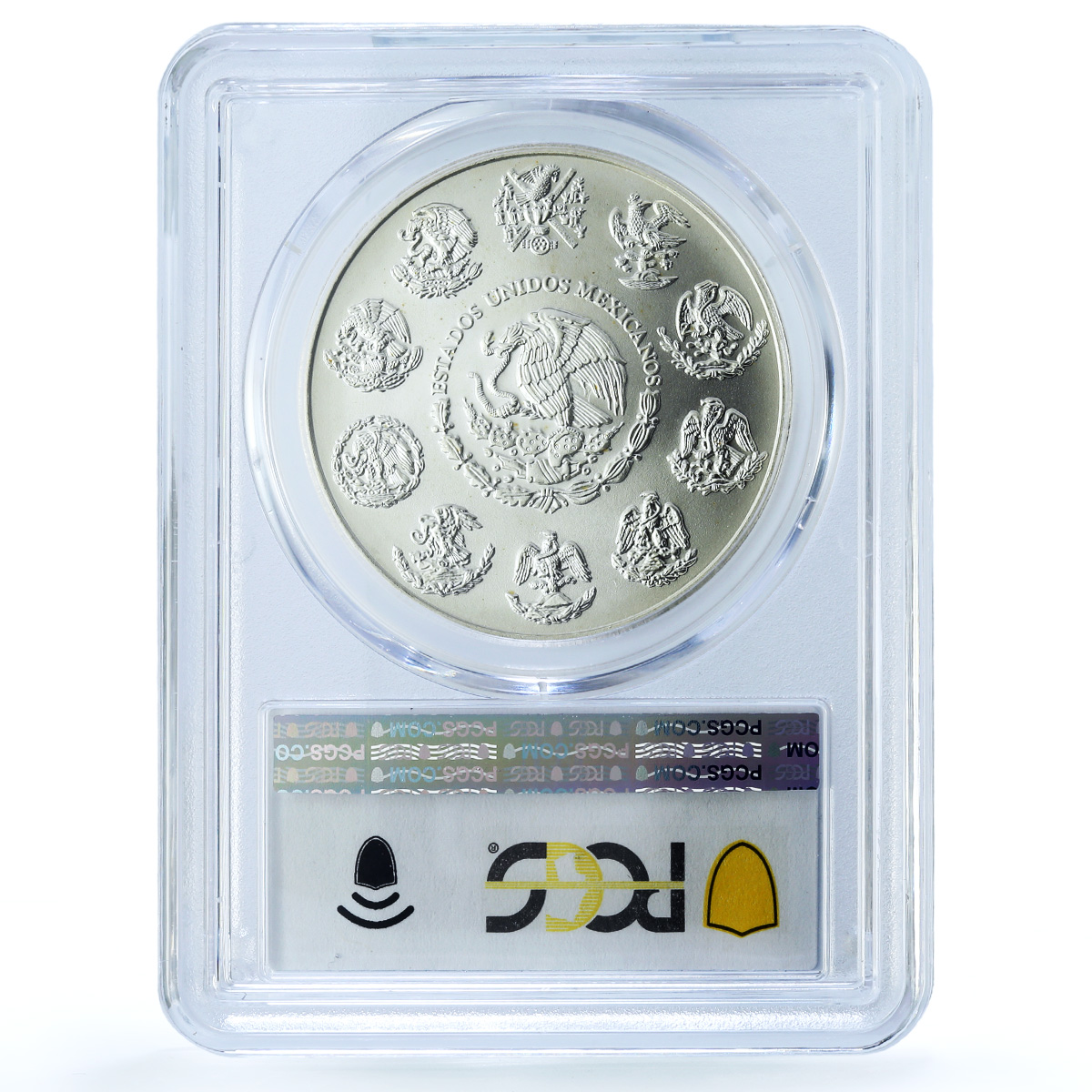 Mexico 1 onza Libertad Angel of Independence KM-639 MS 68 PCGS silver coin 2000