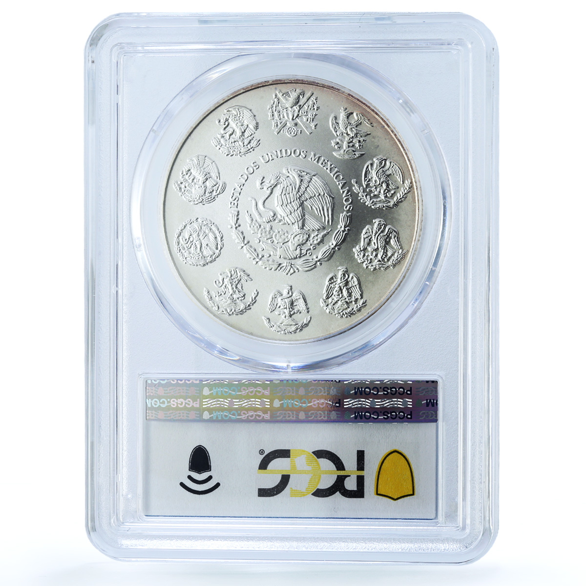 Mexico 1 onza Libertad Angel of Independence KM-639 MS 67 PCGS silver coin 2001 Mexico 1 onza Libertad Angel of Independence KM-639 MS 67 PCGS silver coin 2001