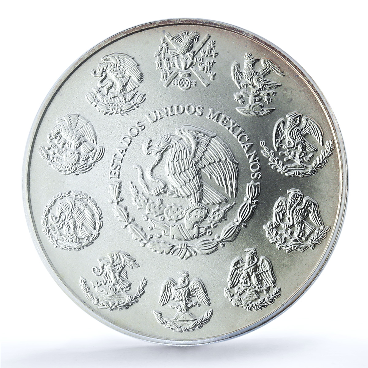 Mexico 1 onza Libertad Angel of Independence KM-639 MS 67 PCGS silver coin 2001 Mexico 1 onza Libertad Angel of Independence KM-639 MS 67 PCGS silver coin 2001
