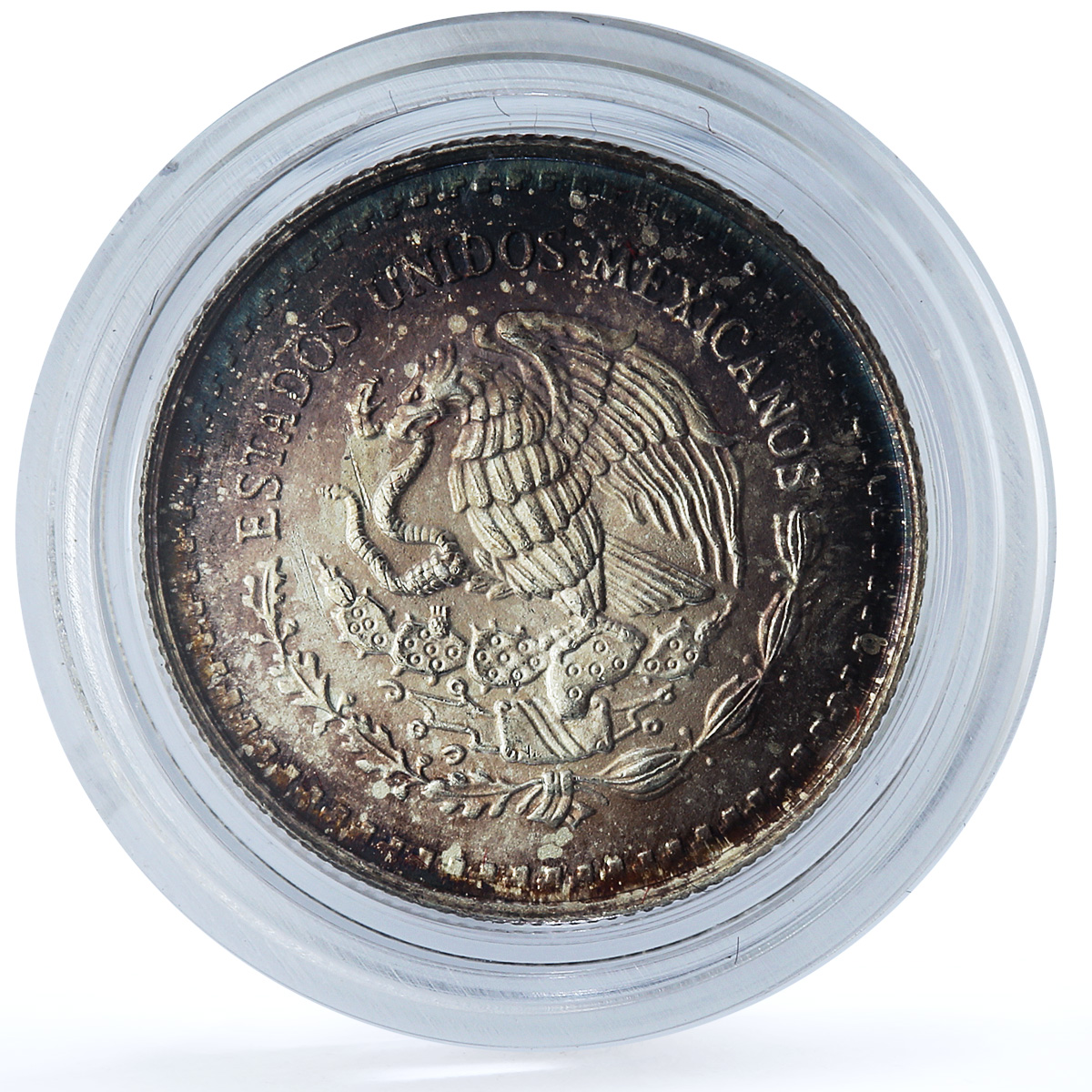 Mexico 1/10 onza Libertad Angel of Independence KM-543 Bullion silver coin 1992