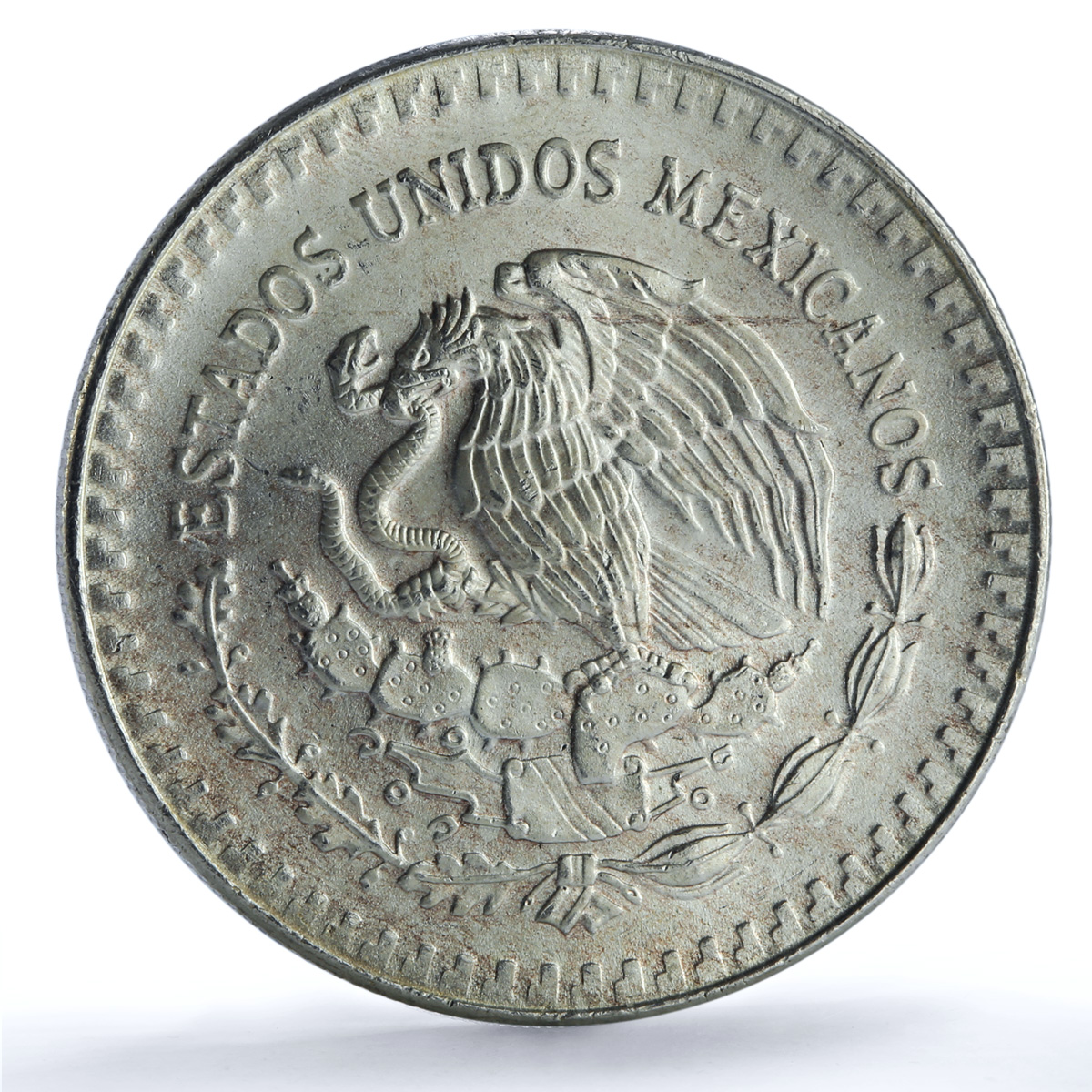 Mexico 1 onza Libertad Angel of Independence KM-494.2 Bullion silver coin 1990