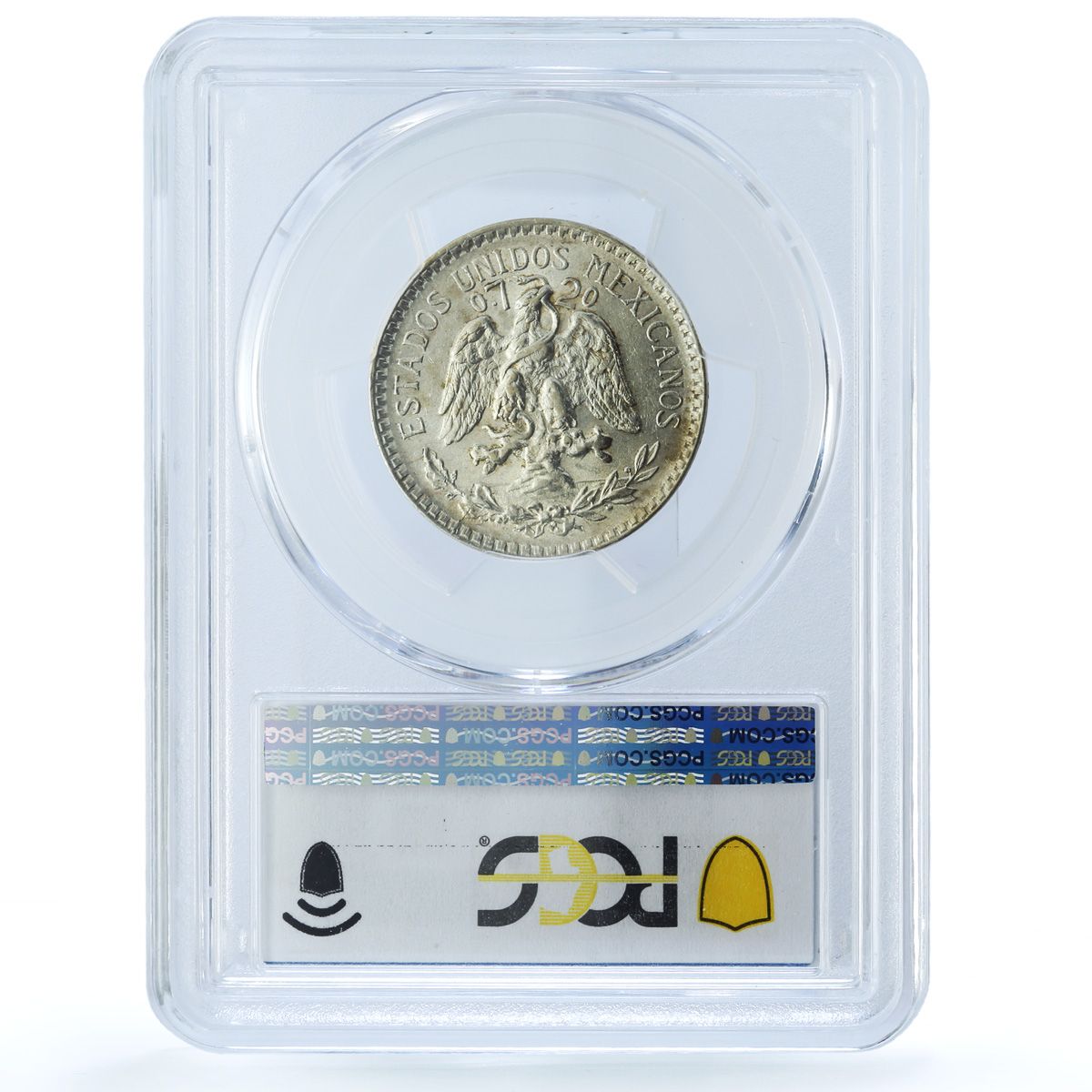 Mexico 50 centavos Republic Coinage Liberty Cap AU58 PCGS silver coin 1925 Mexico 50 centavos Republic Coinage Liberty Cap AU58 PCGS silver coin 1925