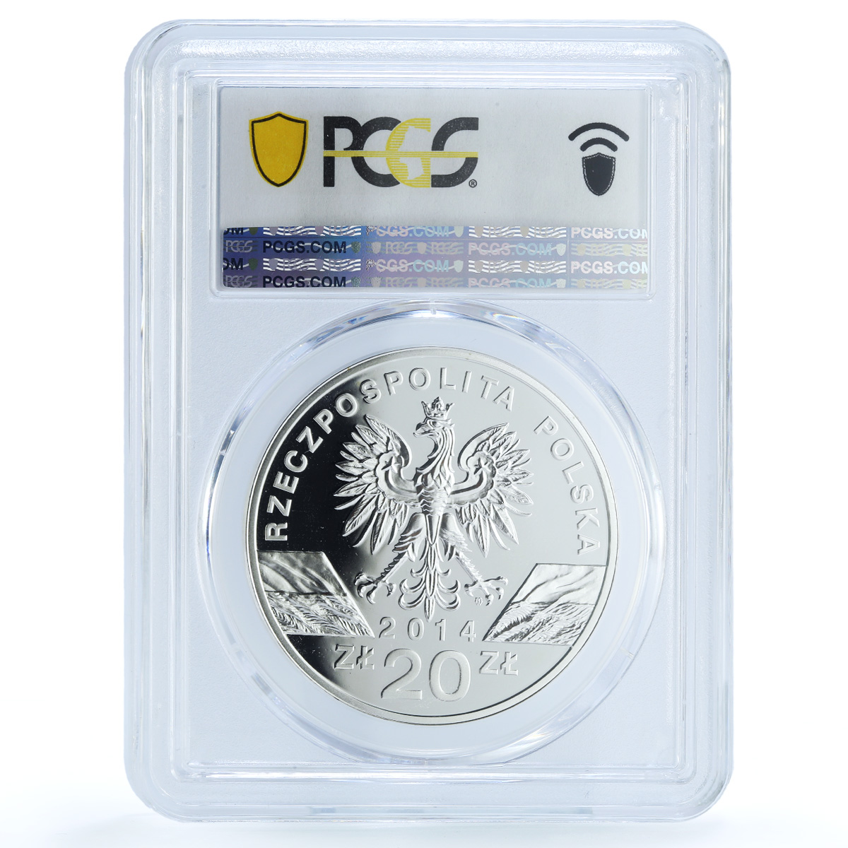 Poland 20 zlotych Konik Horse Animals Wildlife Fauna PR69 PCGS silver coin 2014 Poland 20 zlotych Konik Horse Animals Wildlife Fauna PR69 PCGS silver coin 2014