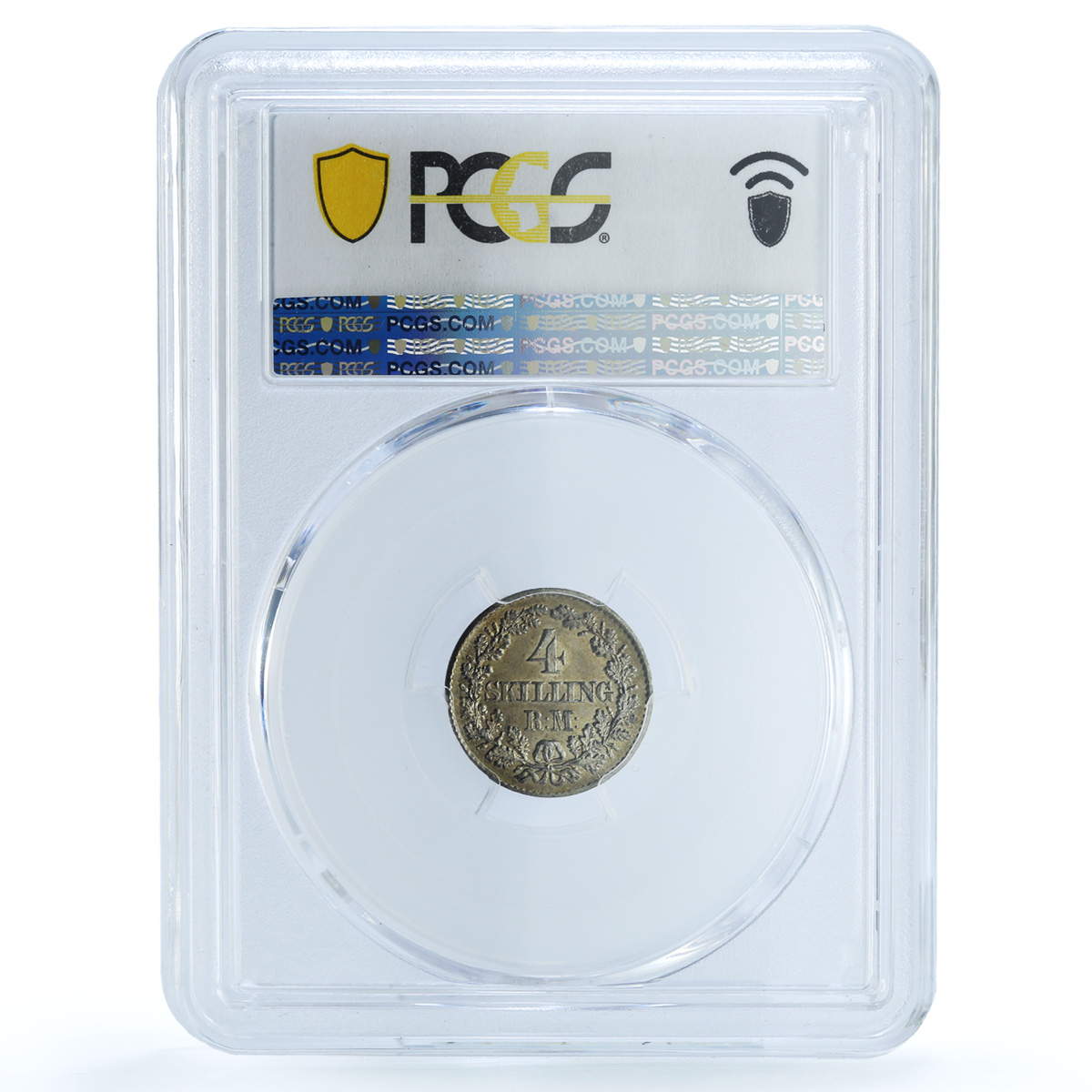 Denmark 4 skilling King Christian IX Coinage KM-775 MS63 PCGS billon coin 1874 Denmark 4 skilling King Christian IX Coinage KM-775 MS63 PCGS billon coin 1874
