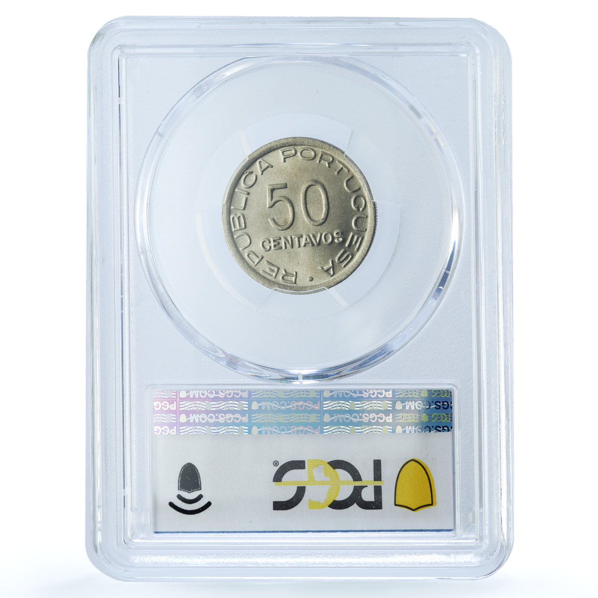 Sao Tome 50 centavos Portugal Coinage KM-8 MS66 PCGS CuNi coin 1948 Sao Tome 50 centavos Portugal Coinage KM-8 MS66 PCGS CuNi coin 1948