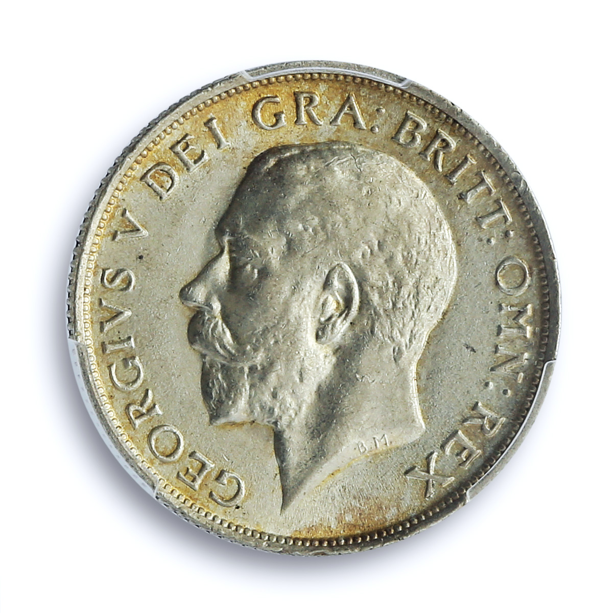 Great Britain 1 shilling King George V Coinage KM-816 MS62 PCGS silver coin 1916 Great Britain 1 shilling King George V Coinage KM-816 MS62 PCGS silver coin 1916