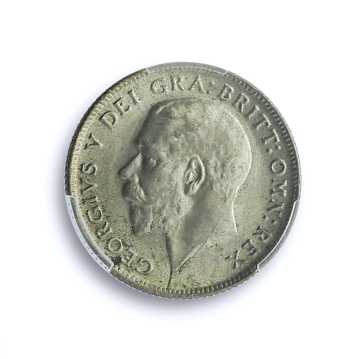 Great Britain 6 pence King George V Coinage KM-815a MS64 PCGS silver coin 1921 Great Britain 6 pence King George V Coinage KM-815a MS64 PCGS silver coin 1921