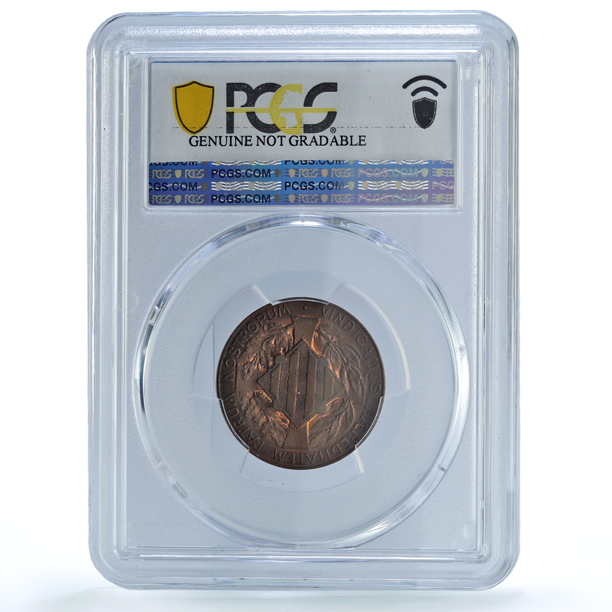 Spain Catalonia 5 centimos Catalanist Union St George UNC PCGS copper coin 1900 Spain Catalonia 5 centimos Catalanist Union St George UNC PCGS copper coin 1900