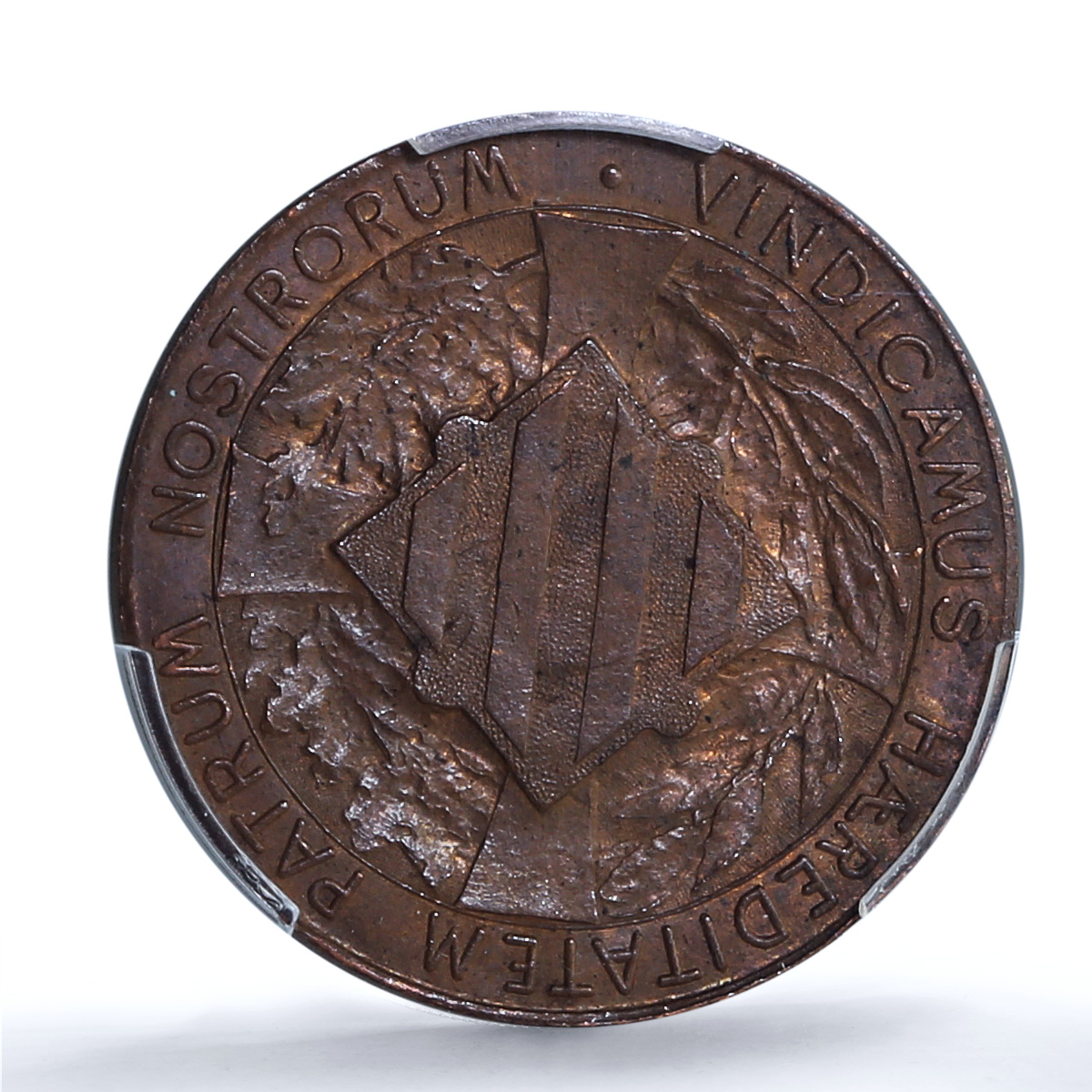 Spain Catalonia 5 centimos Catalanist Union St George MS63 PCGS copper coin 1900 Spain Catalonia 5 centimos Catalanist Union St George MS63 PCGS copper coin 1900