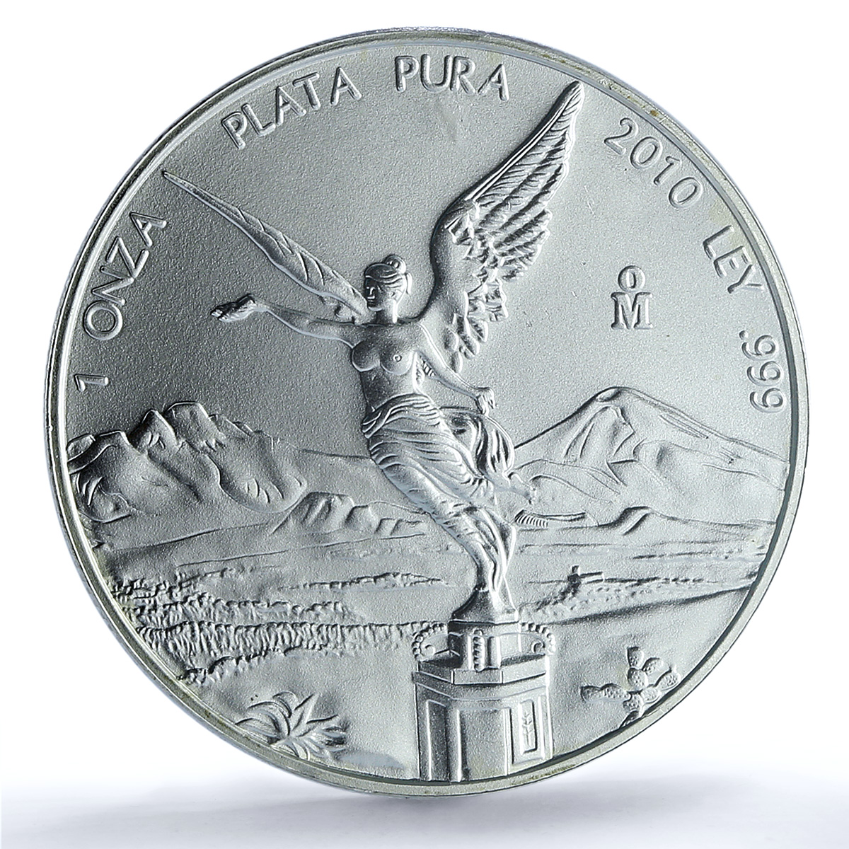 Mexico 1 onza Libertad Angel of Independence KM-639 MS 69 PCGS silver coin 2010 Mexico 1 onza Libertad Angel of Independence KM-639 MS 69 PCGS silver coin 2010