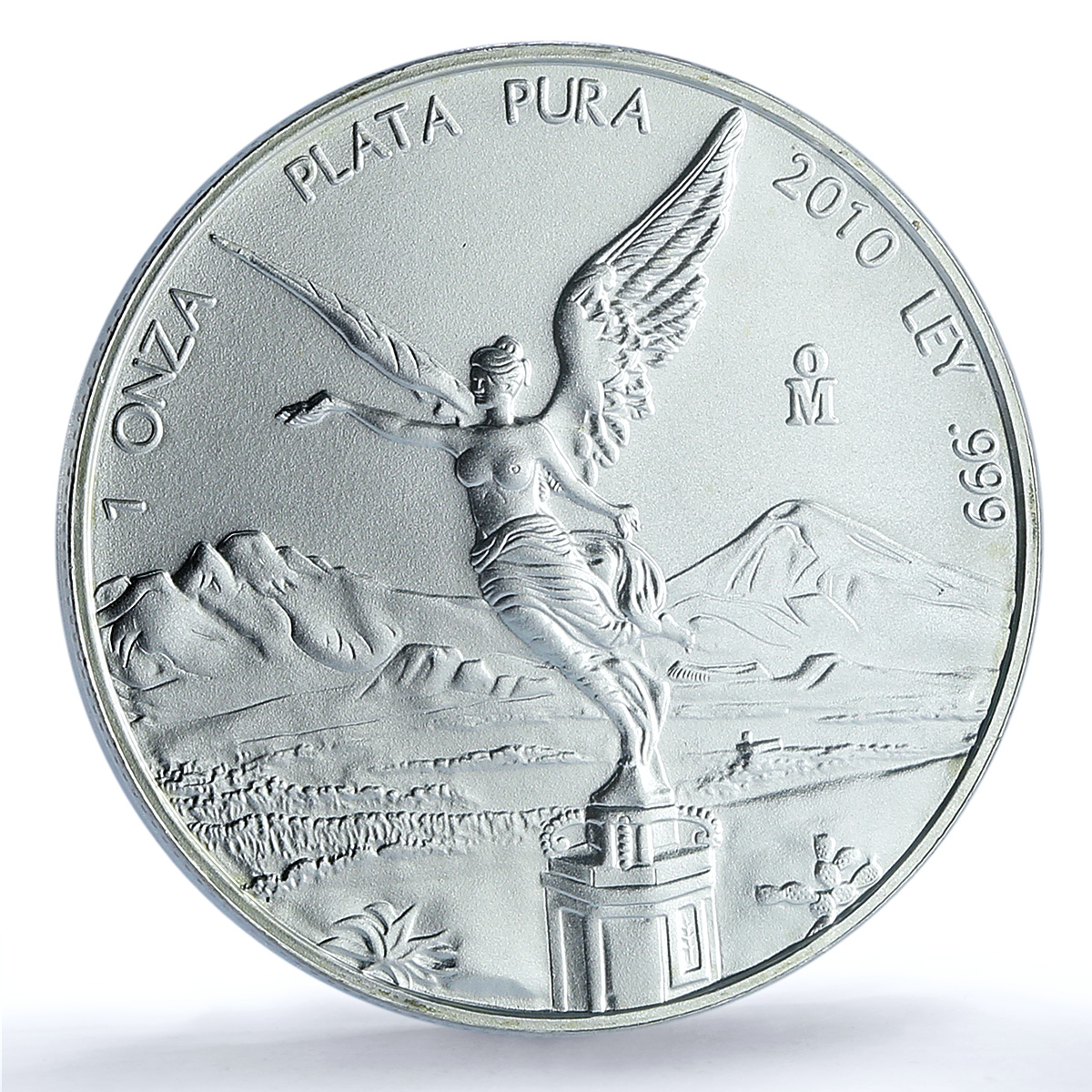 Mexico 1 onza Libertad Angel of Independence KM-639 MS 69 PCGS silver coin 2010 Mexico 1 onza Libertad Angel of Independence KM-639 MS 69 PCGS silver coin 2010