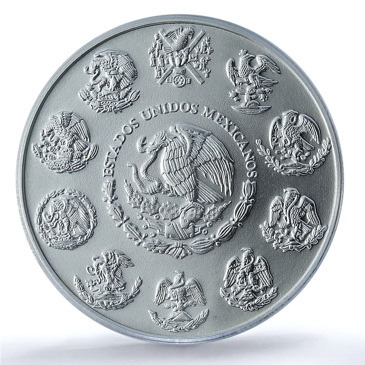 Mexico 1 onza Libertad Angel of Independence KM-639 MS 69 PCGS silver coin 2010 Mexico 1 onza Libertad Angel of Independence KM-639 MS 69 PCGS silver coin 2010