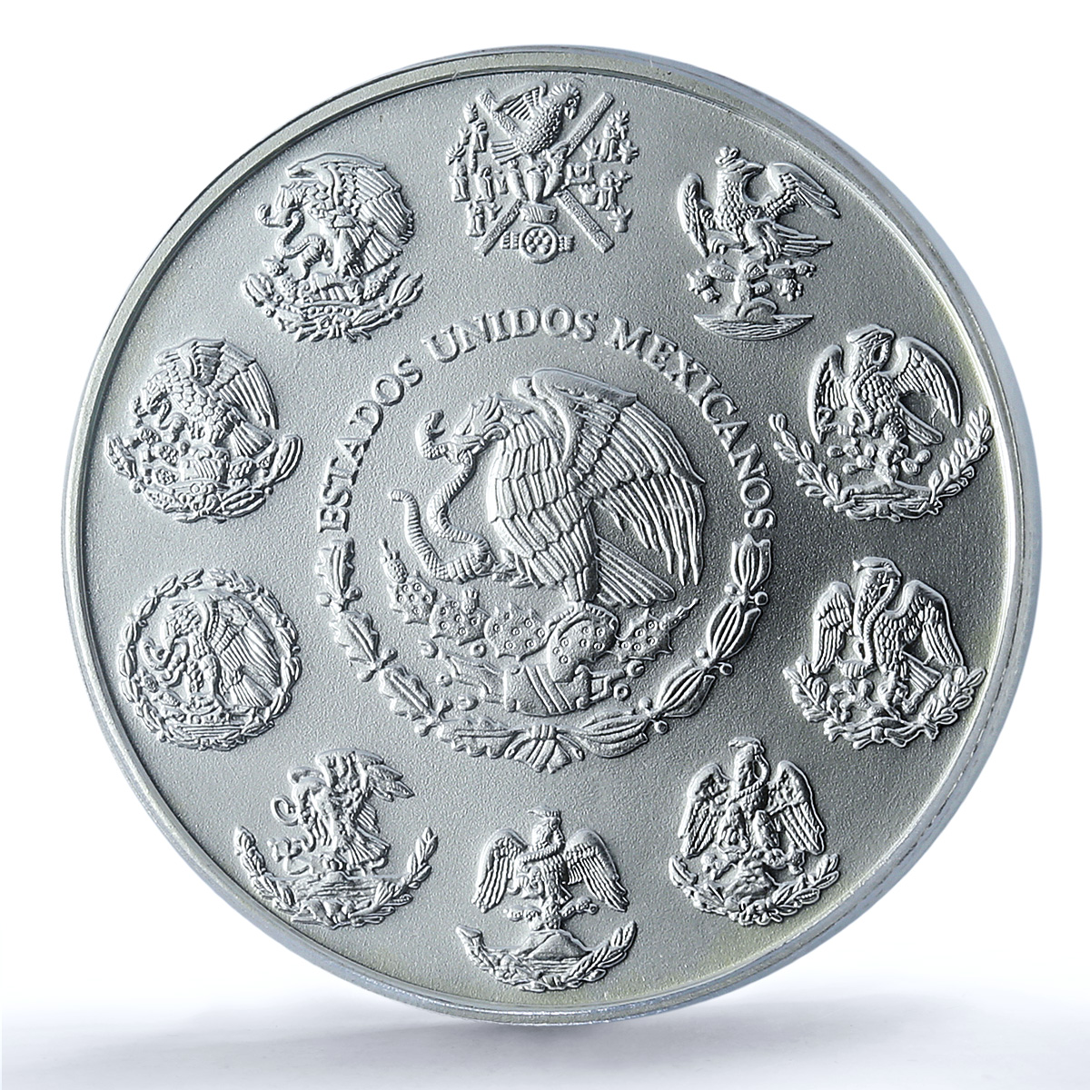 Mexico 1 onza Libertad Angel of Independence KM-639 MS 69 PCGS silver coin 2010