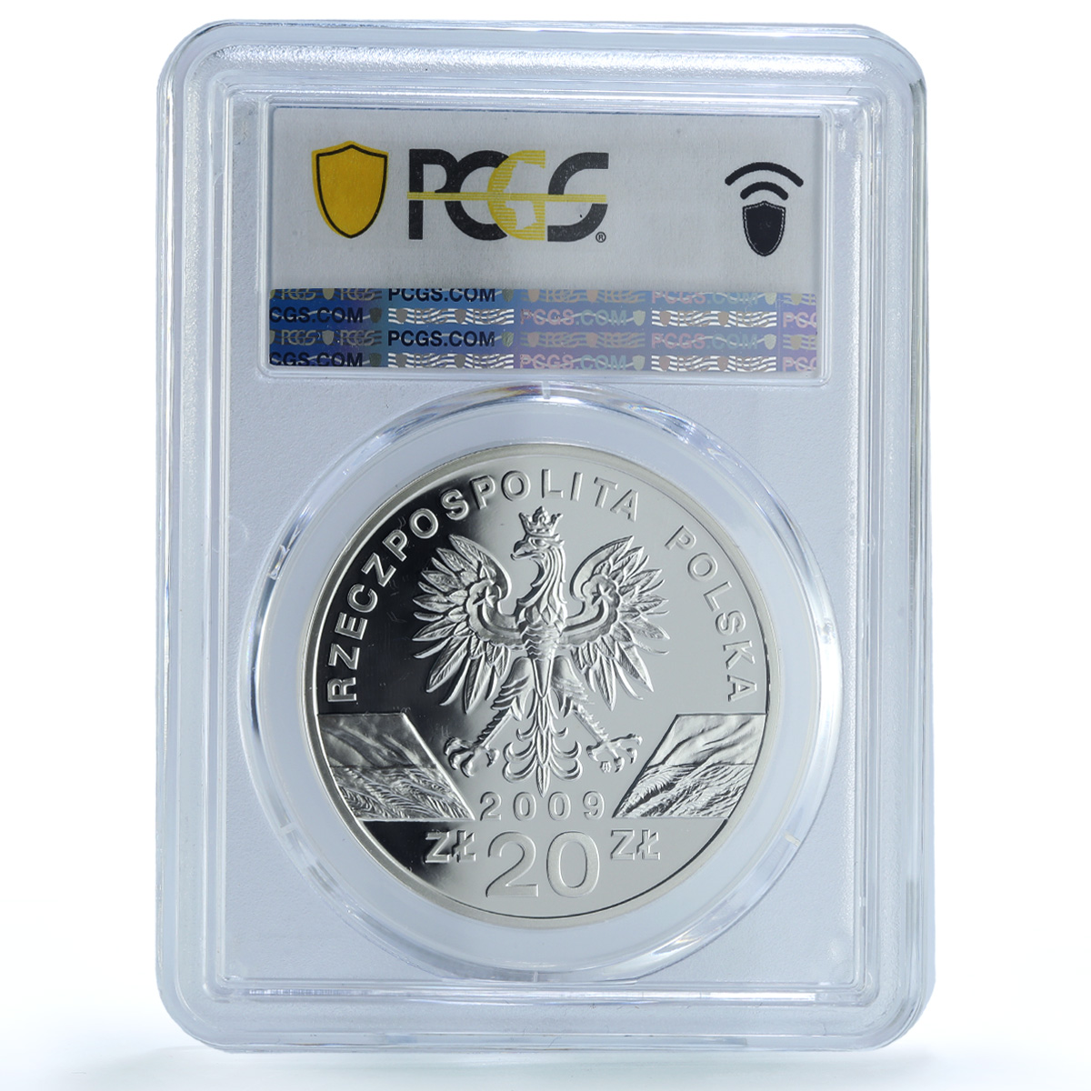 Poland 20 zlotych Jaszczurka Lizards Animals Fauna PR70 PCGS silver coin 2009 Poland 20 zlotych Jaszczurka Lizards Animals Fauna PR70 PCGS silver coin 2009