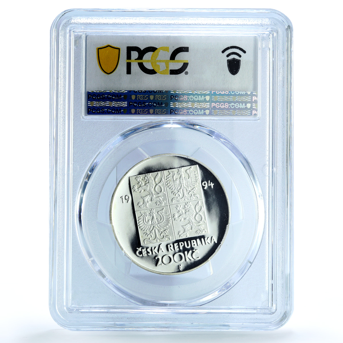 Czech Republic 200 korun Environmental Protection Fauna PR69 PCGS Ag coin 1994 Czech Republic 200 korun Environmental Protection Fauna PR69 PCGS Ag coin 1994