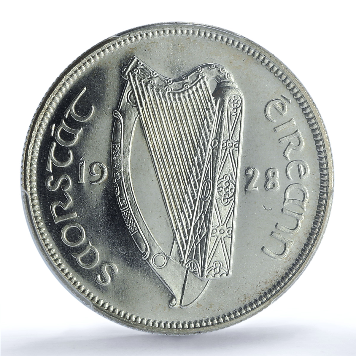 Ireland 1/2 crown 2Sh/6P Free State Coinage Horse PR65 PCGS silver coin 1928 Ireland 1/2 crown 2Sh/6P Free State Coinage Horse PR65 PCGS silver coin 1928