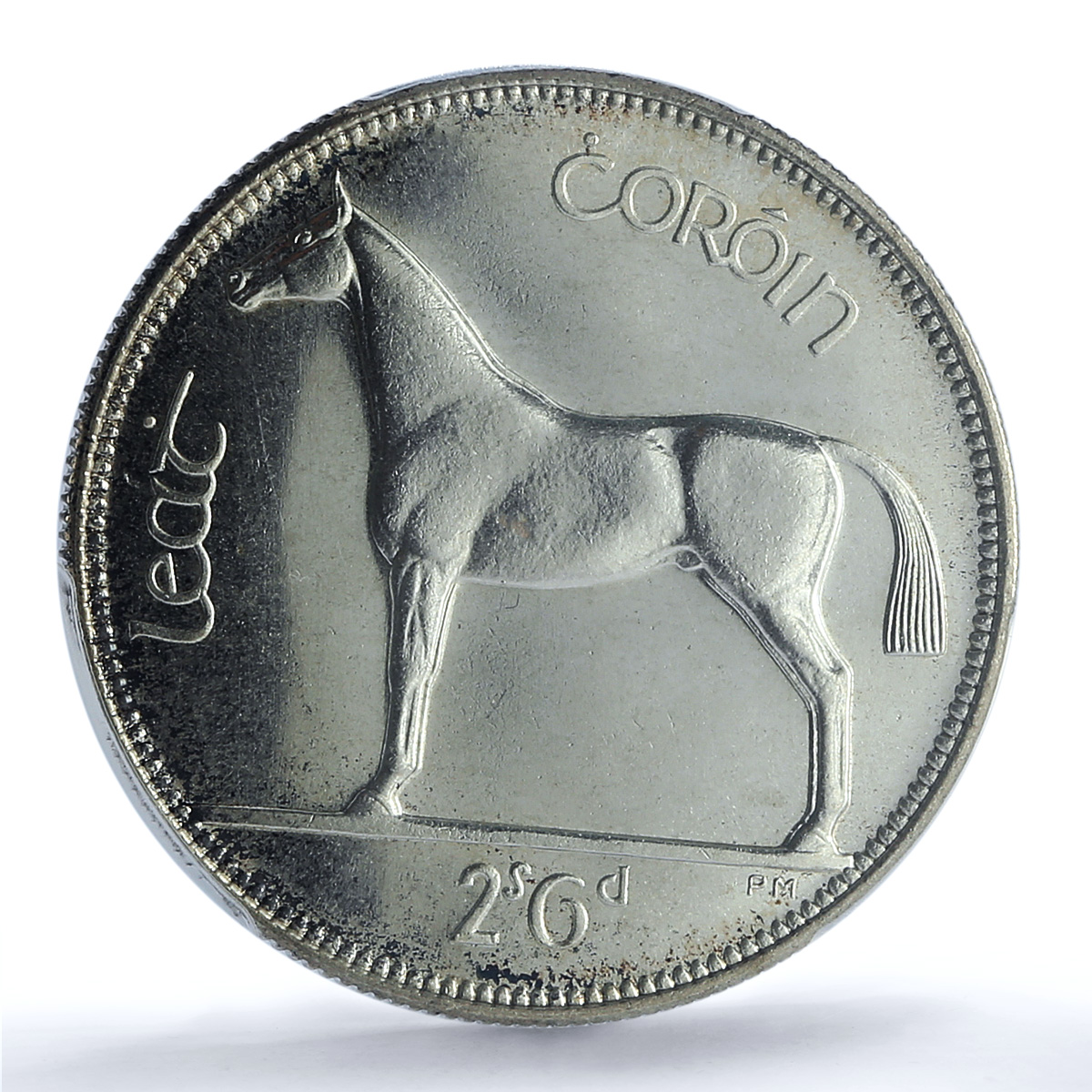 Ireland 1/2 crown 2Sh/6P Free State Coinage Horse PR65 PCGS silver coin 1928 Ireland 1/2 crown 2Sh/6P Free State Coinage Horse PR65 PCGS silver coin 1928