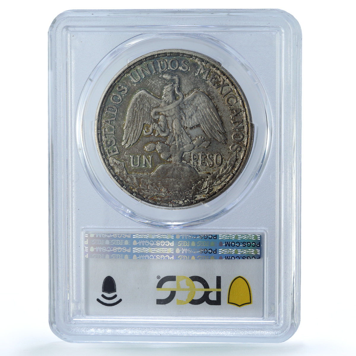 Mexico 1 peso Caballito Grito Dolores Independence AU55 PCGS silver coin 1910 Mexico 1 peso Caballito Grito Dolores Independence AU55 PCGS silver coin 1910