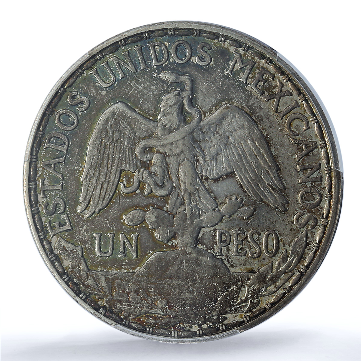 Mexico 1 peso Caballito Grito Dolores Independence AU55 PCGS silver coin 1910 Mexico 1 peso Caballito Grito Dolores Independence AU55 PCGS silver coin 1910