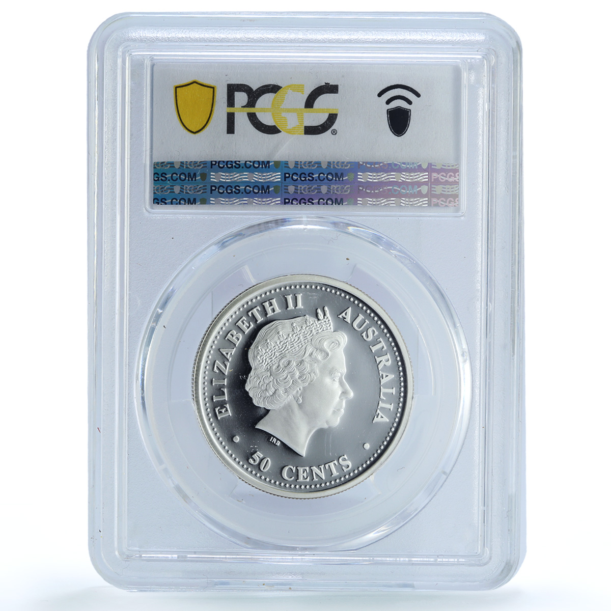 Australia 50 cents Year Horse KM-579 Lunar Series 1 PR 69 PCGS silver coin 2002 Australia 50 cents Year Horse KM-579 Lunar Series 1 PR 69 PCGS silver coin 2002