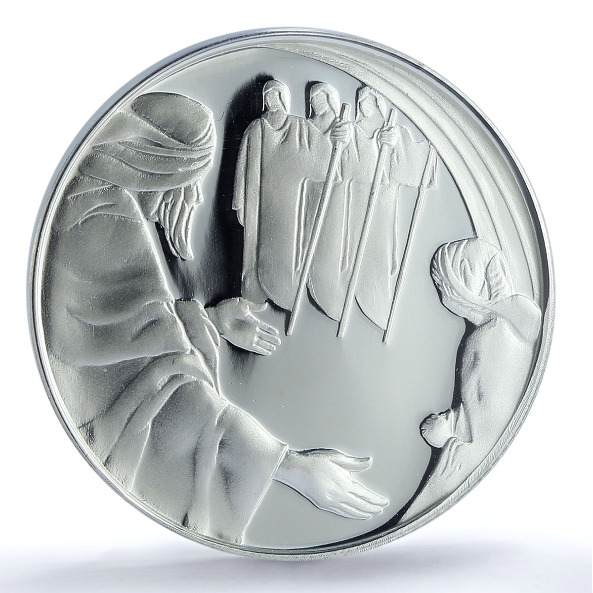 Israel 2 sheqalim Abraham Angels KM-410 Biblical Art PR 69 PCGS silver coin 2006 Israel 2 sheqalim Abraham Angels KM-410 Biblical Art PR 69 PCGS silver coin 2006