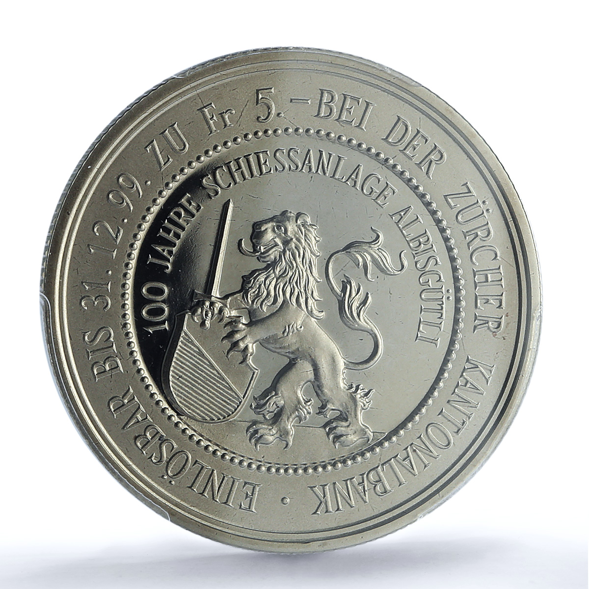 Switzerland 5 francs Albisgutli Shooting Festival H-57 PR 70 PCGS CuNi coin 1998 Switzerland 5 francs Albisgutli Shooting Festival H-57 PR 70 PCGS CuNi coin 1998