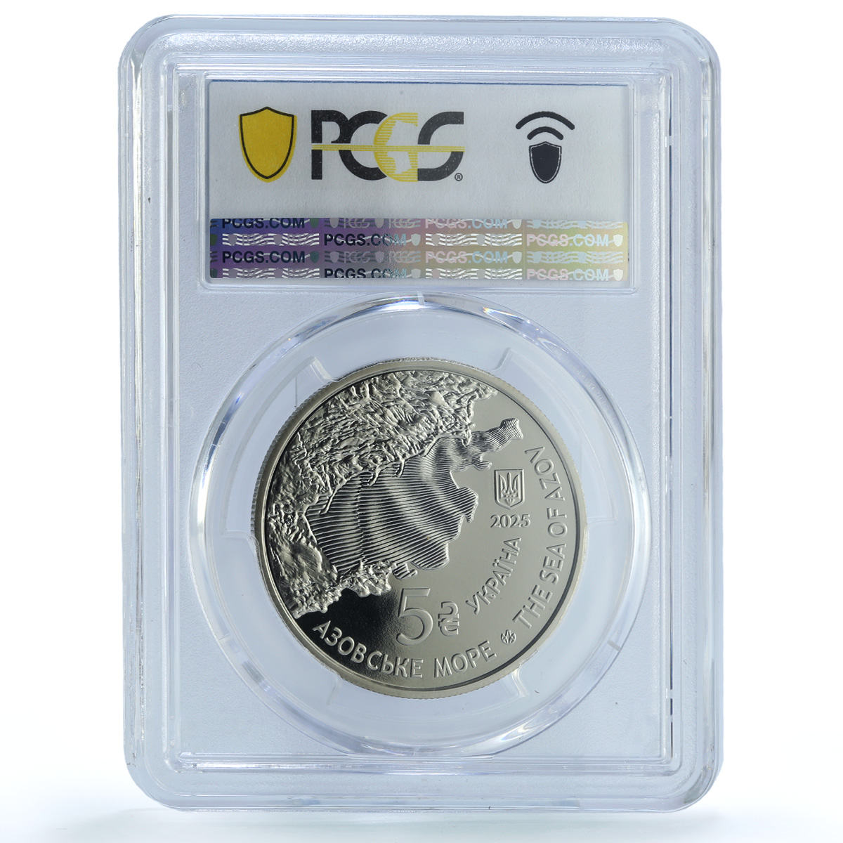 Ukraine 5 hryvnias Round Goby Wildlife Fauna Fish MS 69 PCGS NiBrass coin 2025 Ukraine 5 hryvnias Round Goby Wildlife Fauna Fish MS 69 PCGS NiBrass coin 2025