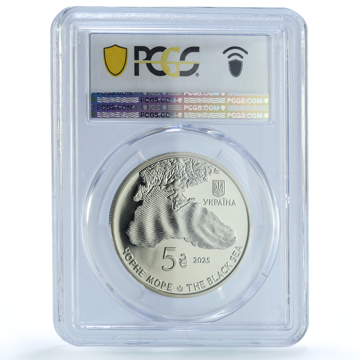 Ukraine 5 hryvnias Hermit Crab Wildlife Fauna MS 70 PCGS NiBrass coin 2025 Ukraine 5 hryvnias Hermit Crab Wildlife Fauna MS 70 PCGS NiBrass coin 2025