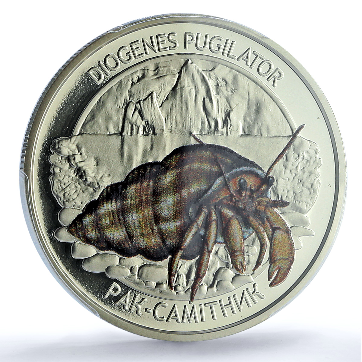 Ukraine 5 hryvnias Hermit Crab Wildlife Fauna MS 70 PCGS NiBrass coin 2025 Ukraine 5 hryvnias Hermit Crab Wildlife Fauna MS 70 PCGS NiBrass coin 2025