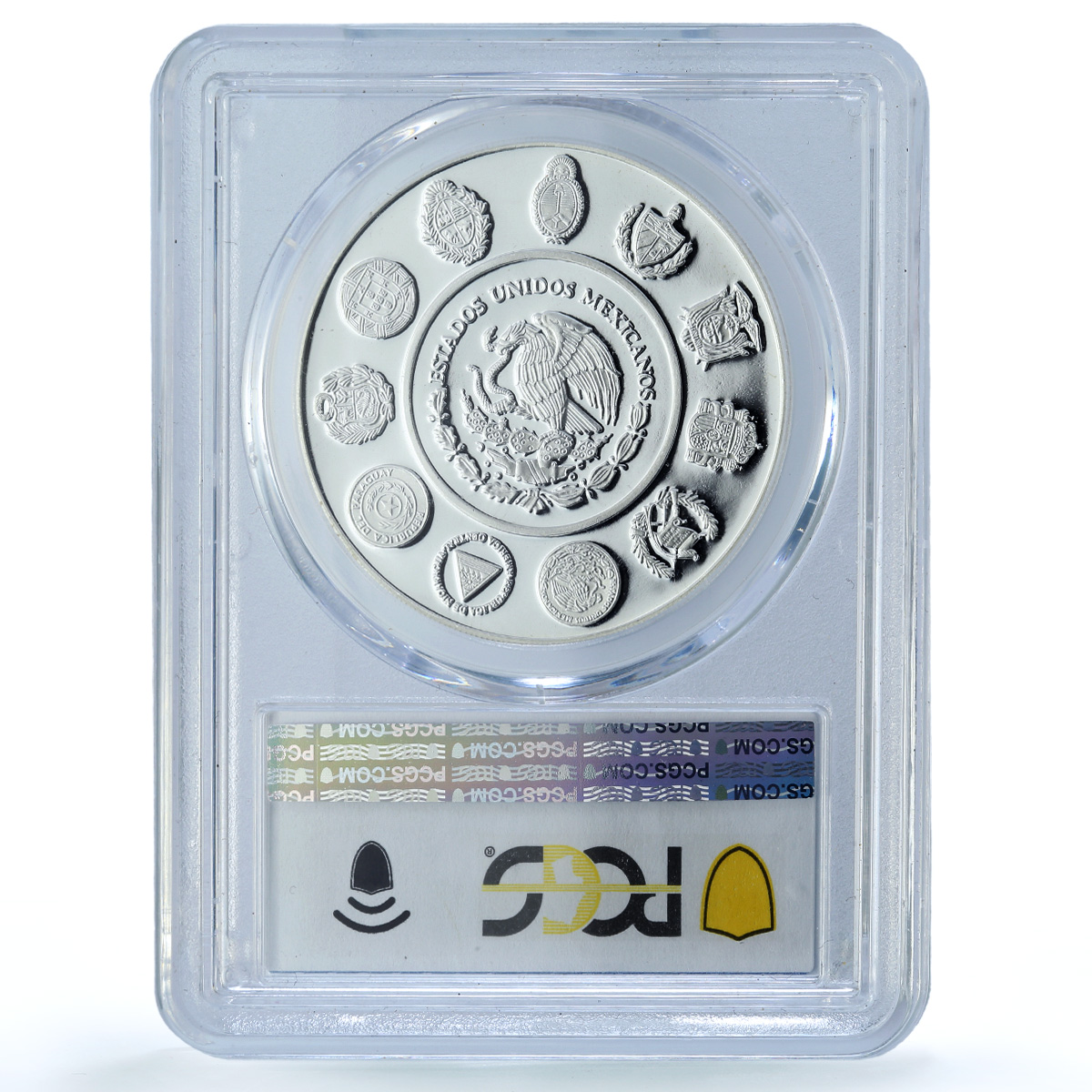 Mexico 5 pesos Paso Muerte Ibero-American Man Horse PR69 PCGS silver coin 2000 Mexico 5 pesos Paso Muerte Ibero-American Man Horse PR69 PCGS silver coin 2000