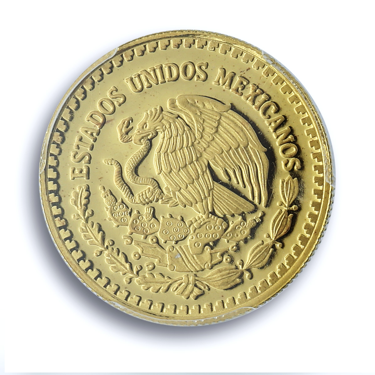 Mexico 1/4 onza Libertad Angel of Independence KM-673 PR 70 PCGS gold coin 2005 Mexico 1/4 onza Libertad Angel of Independence KM-673 PR 70 PCGS gold coin 2005