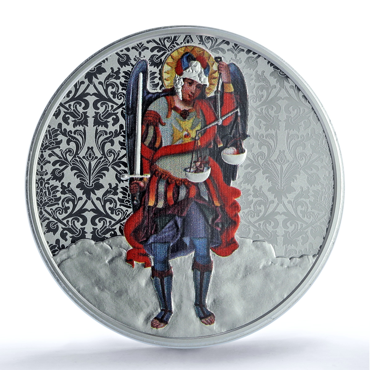 Ukraine 10 hryvnias Archangel Michael Coloured MS 70 PCGS silver coin 2025 Ukraine 10 hryvnias Archangel Michael Coloured MS 70 PCGS silver coin 2025