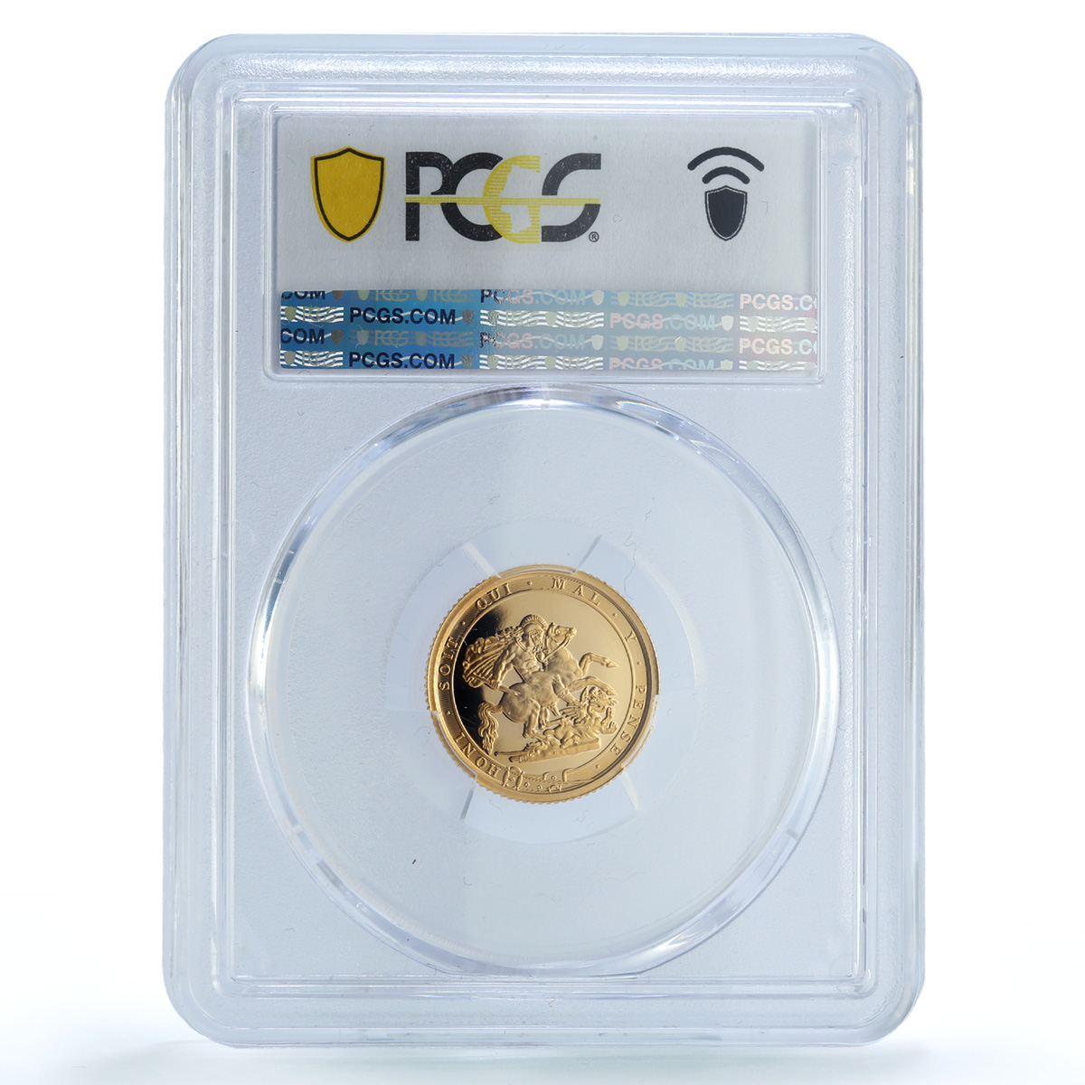 Britain 1/2 sovereing Elizabeth II Garter Type S-SB11 PR 70 PCGS gold coin 2017 Britain 1/2 sovereing Elizabeth II Garter Type S-SB11 PR 70 PCGS gold coin 2017