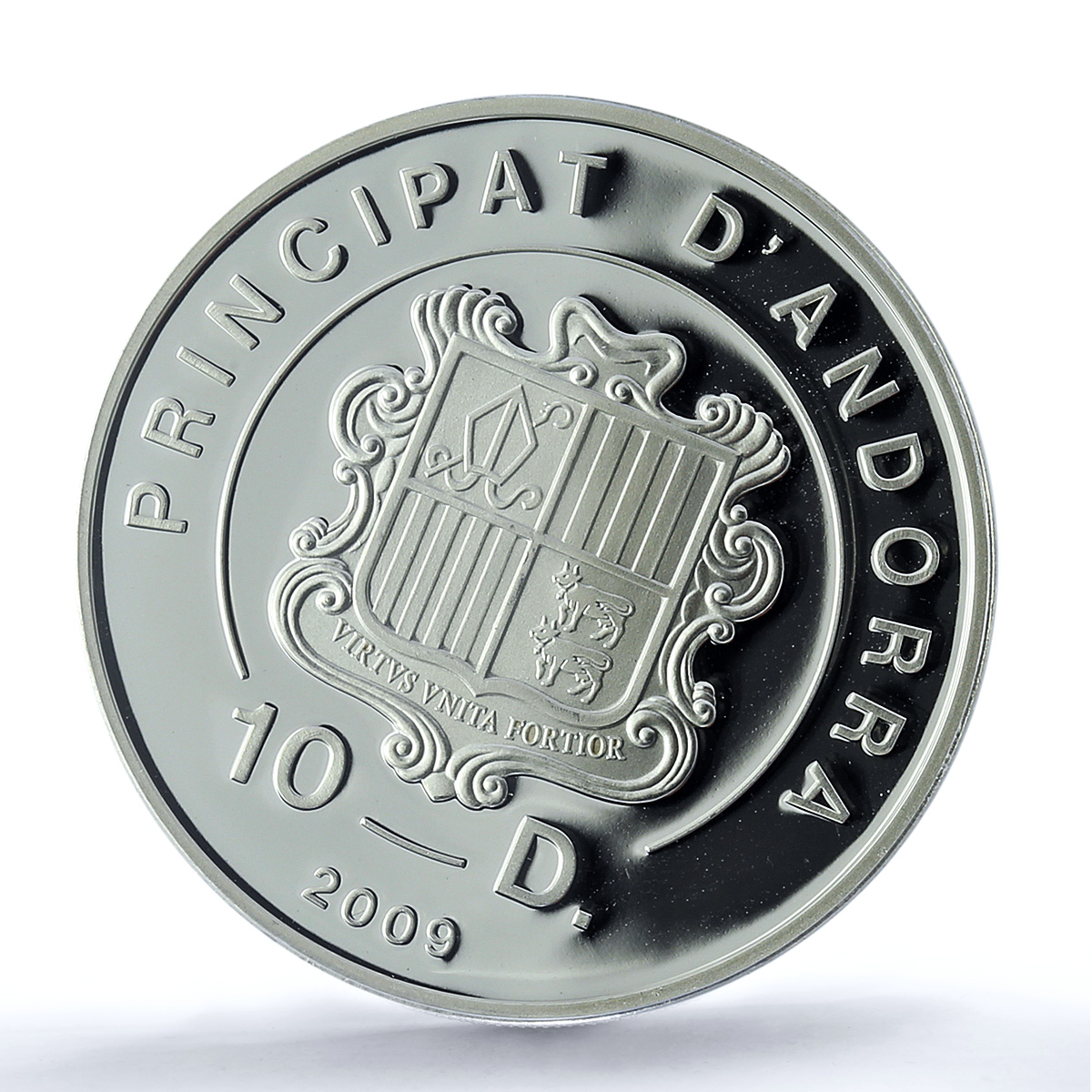 Andorra 10 diners Chopin Dresden KM-321 Music Composer PR 69 PCGS Ag coin 2009 Andorra 10 diners Chopin Dresden KM-321 Music Composer PR 69 PCGS Ag coin 2009