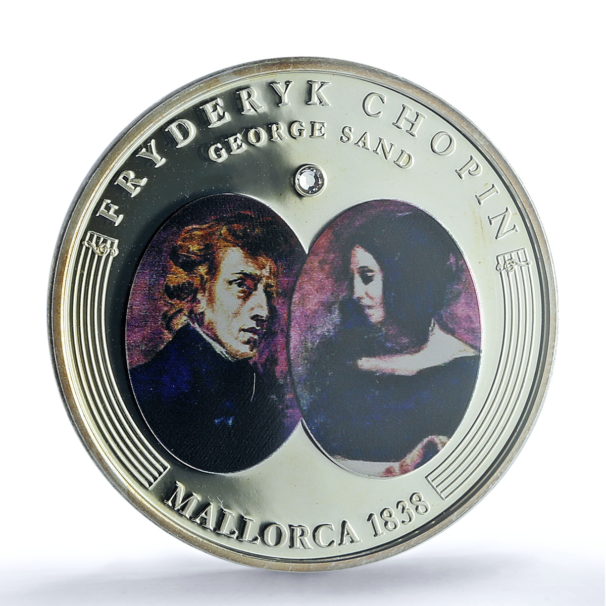 Andorra 10 diners Chopin Mallorca KM-321 Music Composer PR 69 PCGS Ag coin 2009 Andorra 10 diners Chopin Mallorca KM-321 Music Composer PR 69 PCGS Ag coin 2009