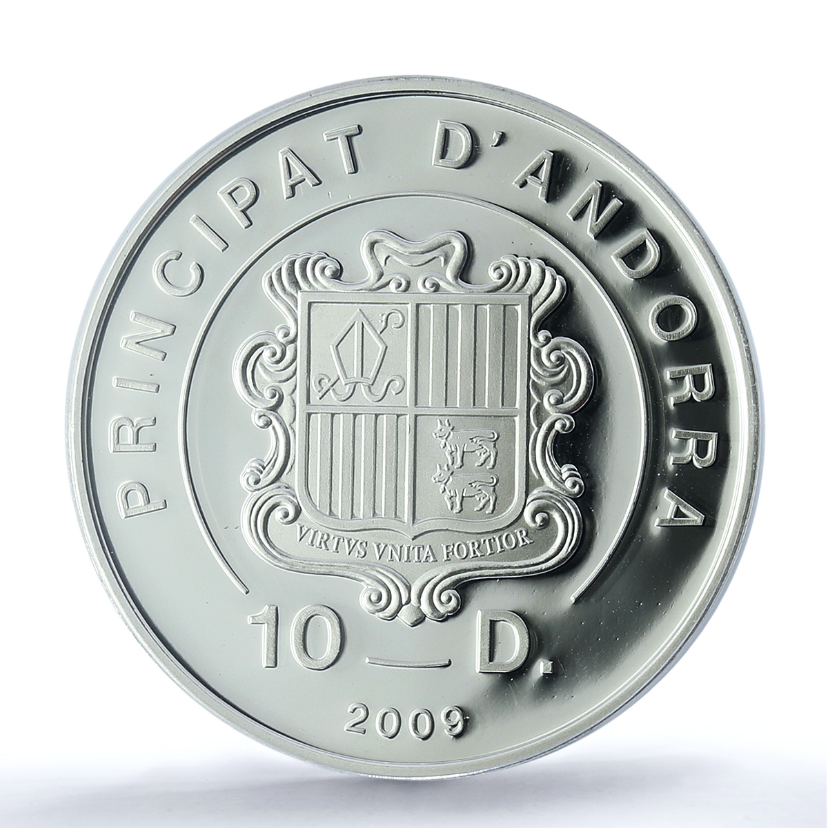 Andorra 10 diners Chopin Mallorca KM-321 Music Composer PR 69 PCGS Ag coin 2009 Andorra 10 diners Chopin Mallorca KM-321 Music Composer PR 69 PCGS Ag coin 2009