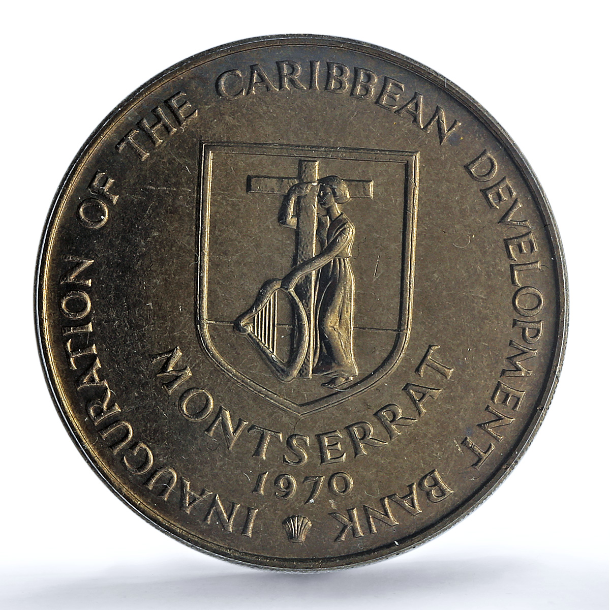 Montserrat 4 dollars Caribbean Bank KM-30 FAO Food Day MS 67 PCGS CuNi coin 1970 Montserrat 4 dollars Caribbean Bank KM-30 FAO Food Day MS 67 PCGS CuNi coin 1970