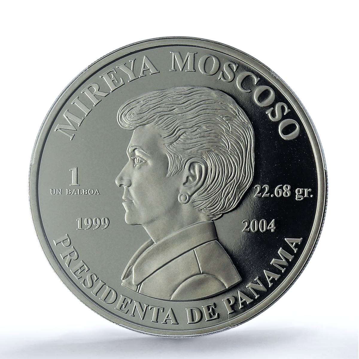 Panama 1 balboa Canal Transfer KM-134 Moscoso Ship PR 69 PCGS CuNi coin 2004 Panama 1 balboa Canal Transfer KM-134 Moscoso Ship PR 69 PCGS CuNi coin 2004