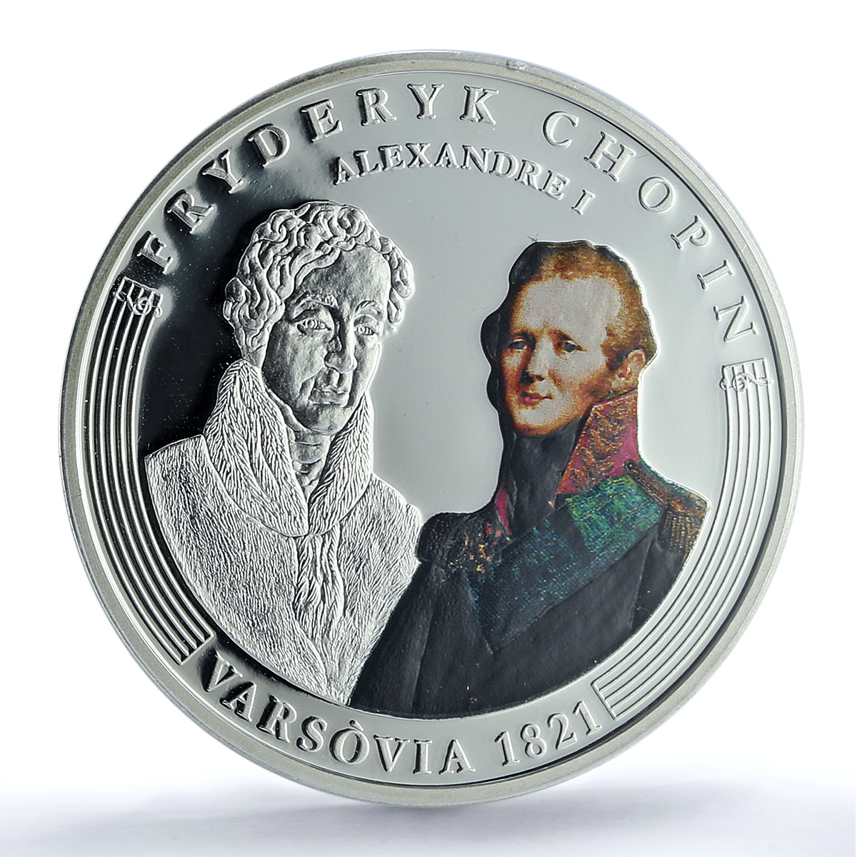Andorra 10 diners Chopin Warsaw KM-323 Music Composer PR69 PCGS silver coin 2009