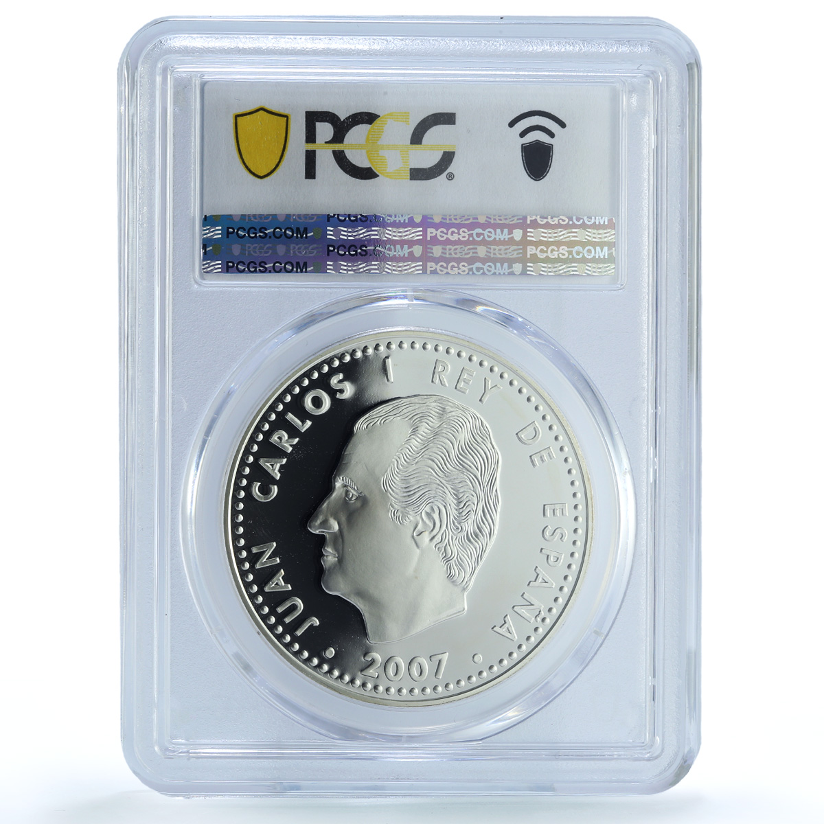 Spain 10 euros International Polar Year KM-1140 Ship PR 69 PCGS silver coin 2007 Spain 10 euros International Polar Year KM-1140 Ship PR 69 PCGS silver coin 2007