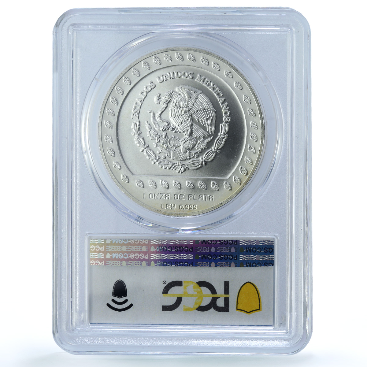Mexico 100 pesos Guerrero Aguila KM-556 Precolombina MS 68 PCGS silver coin 1992 Mexico 100 pesos Guerrero Aguila KM-556 Precolombina MS 68 PCGS silver coin 1992