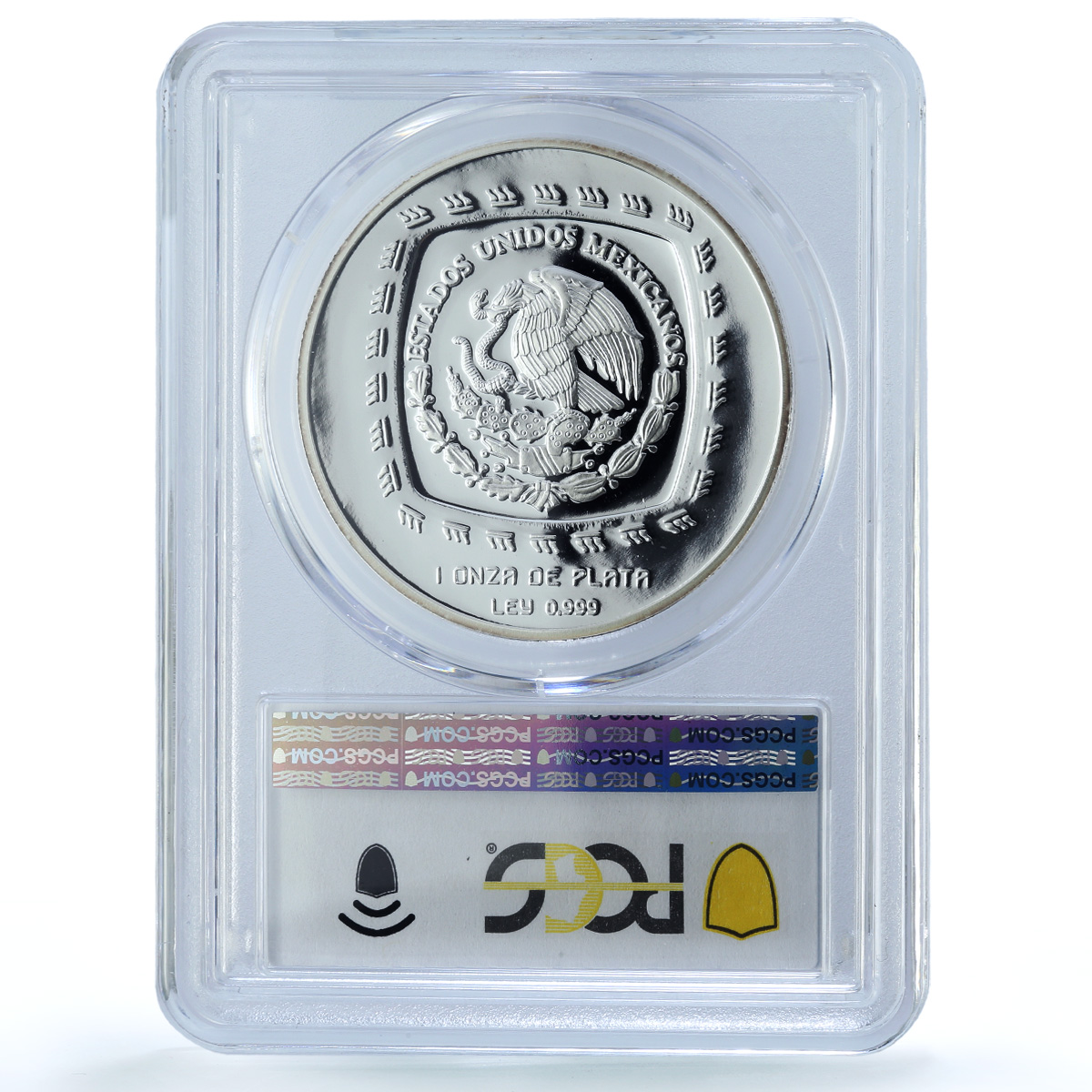 Mexico 5 pesos Senor De Las Limas KM-595 Precolombina PR69 PCGS silver coin 1996 Mexico 5 pesos Senor De Las Limas KM-595 Precolombina PR69 PCGS silver coin 1996