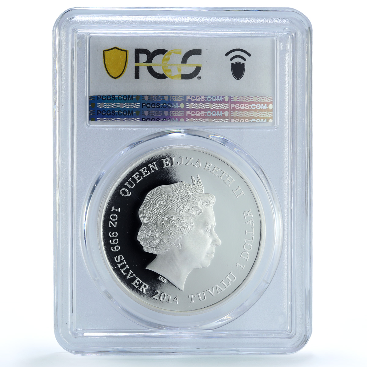 Tuvalu 1 dollar Jolly Roger Peter Pan Ship Clipper PR 70 PCGS silver coin 2014 Tuvalu 1 dollar Jolly Roger Peter Pan Ship Clipper PR 70 PCGS silver coin 2014