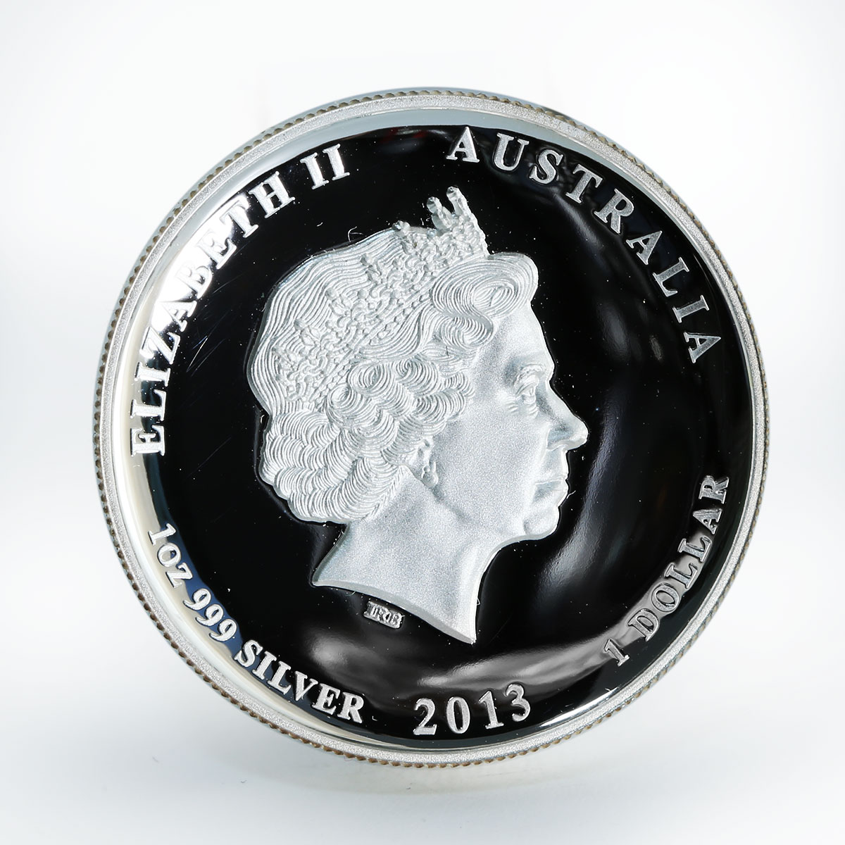 Australia 1 dollar Year of the Snake Lunar Series II Proof 1 oz High Relief 2013