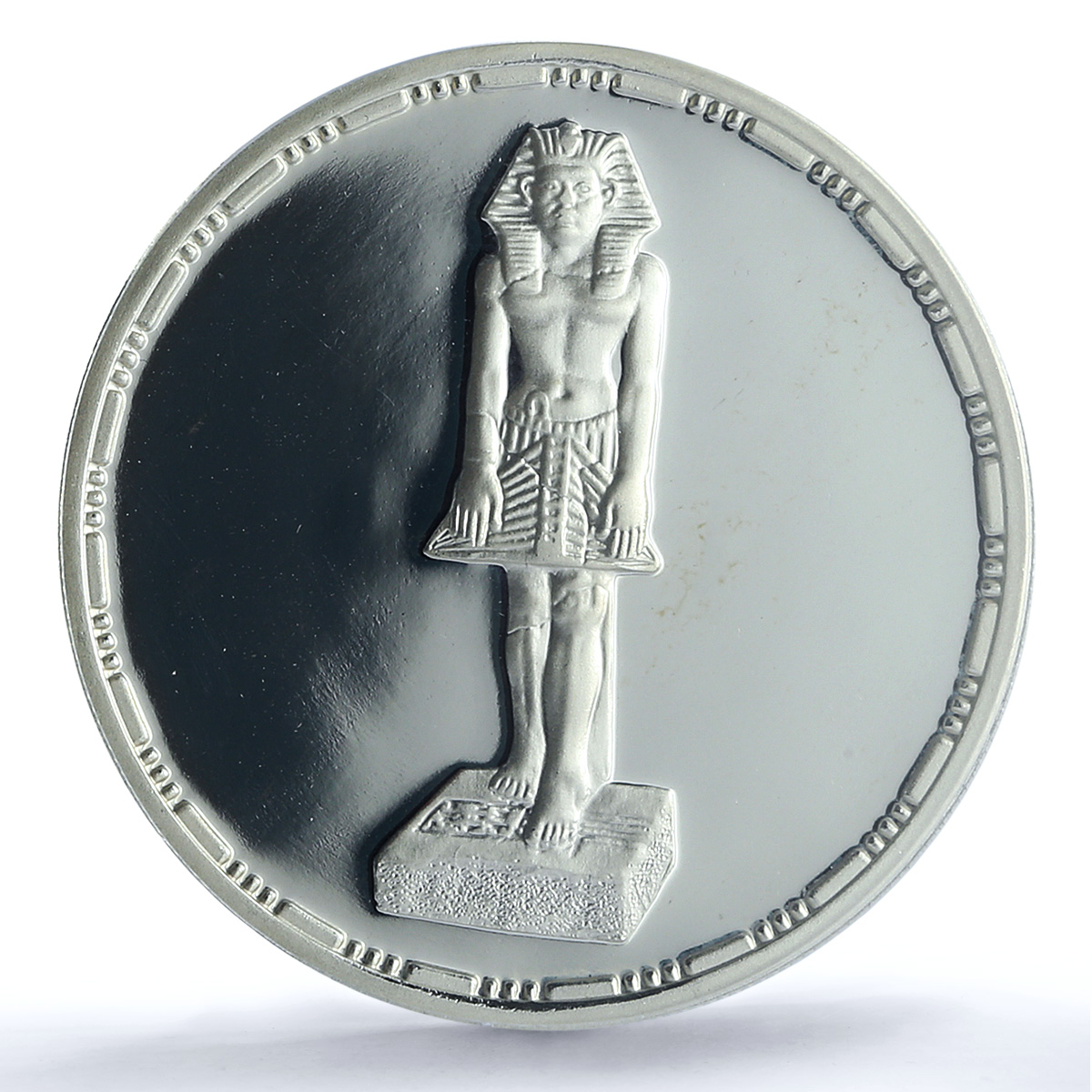 Egypt 5 pounds Amenemhat III KM-789 Treasures Statue PR 68 PCGS silver coin 1994 Egypt 5 pounds Amenemhat III KM-789 Treasures Statue PR 68 PCGS silver coin 1994