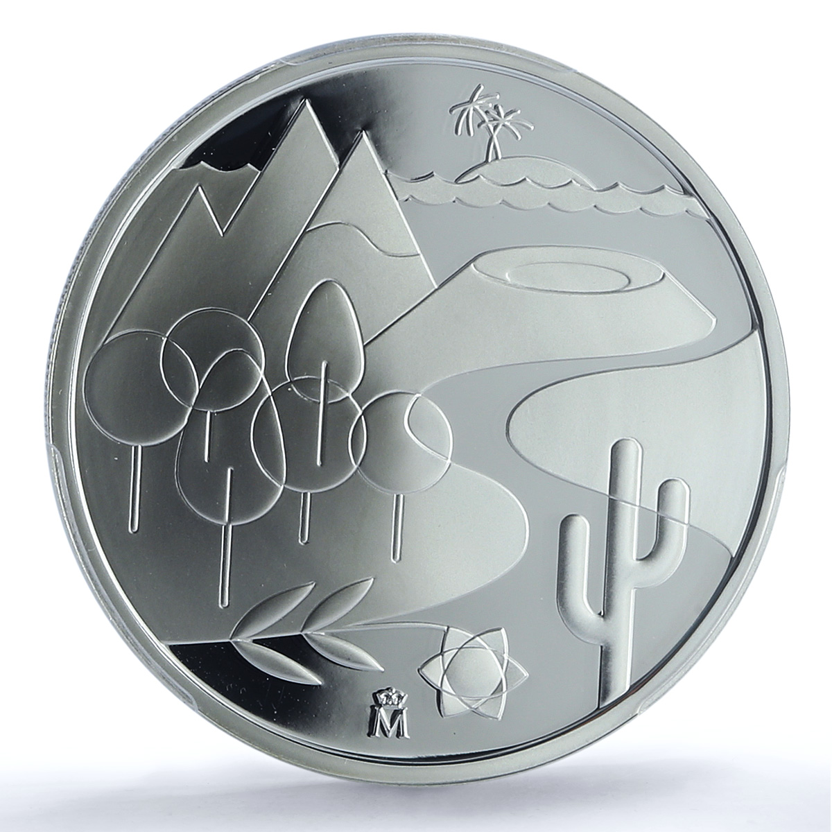 Spain Natural Beauties Ibero-American Series XI PR 69 PCGS silver medal 2017 Spain Natural Beauties Ibero-American Series XI PR 69 PCGS silver medal 2017