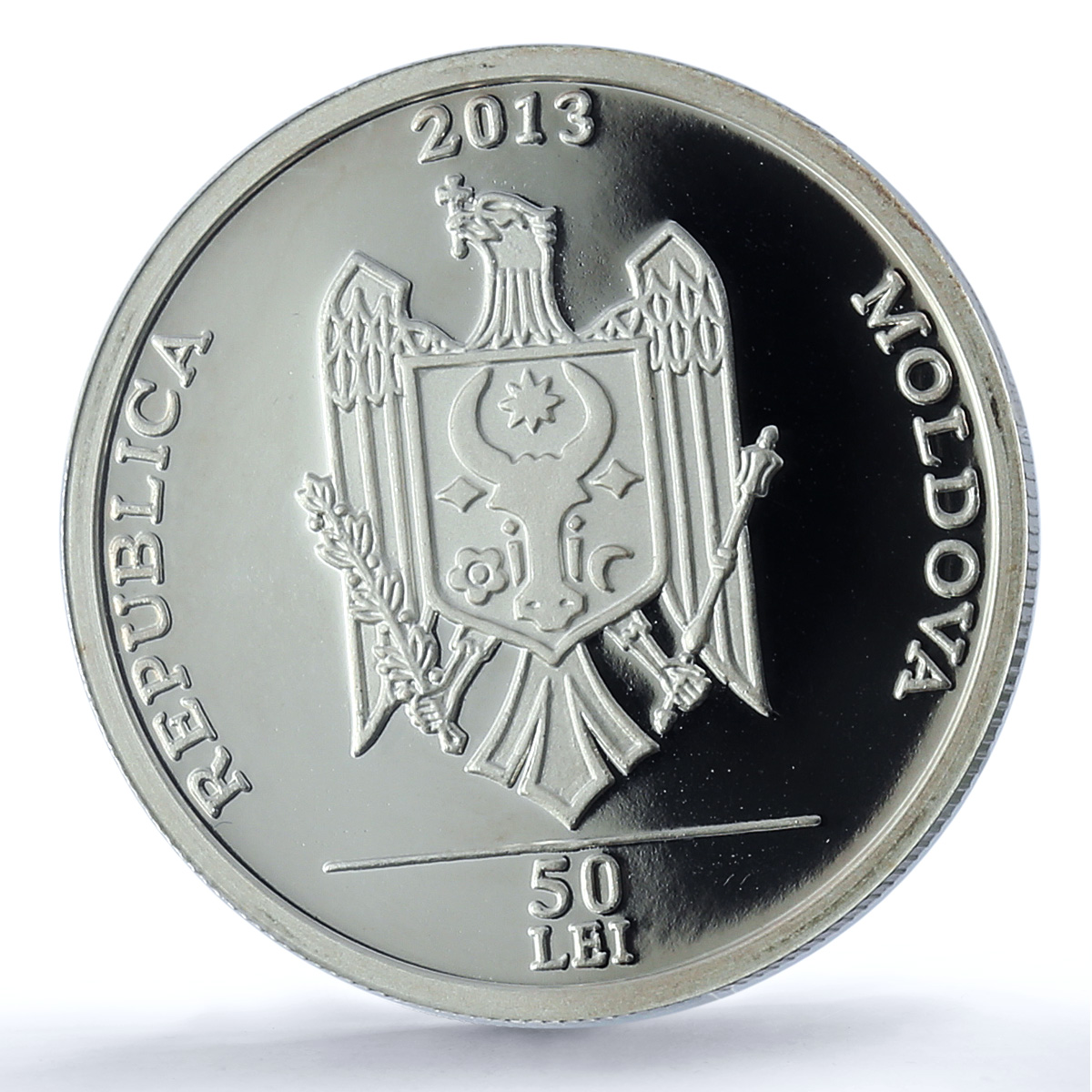 Moldova 50 lei Tipova Monastery KM-111 Architecture PR 69 PCGS silver coin 2013 Moldova 50 lei Tipova Monastery KM-111 Architecture PR 69 PCGS silver coin 2013